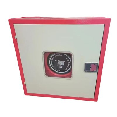 Front White Fire Cabinet